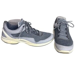 Ecco Biom Fjuel Mesh Dusty Gray Low Top Leather Sneakers Women's Sz 11-11.5 (42)